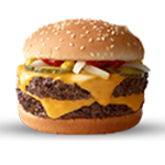 Beef Burger With Chips 